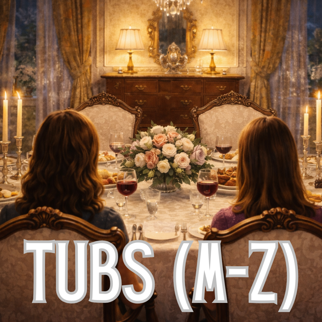 Tubs (M-Z) (Feb Preorder)