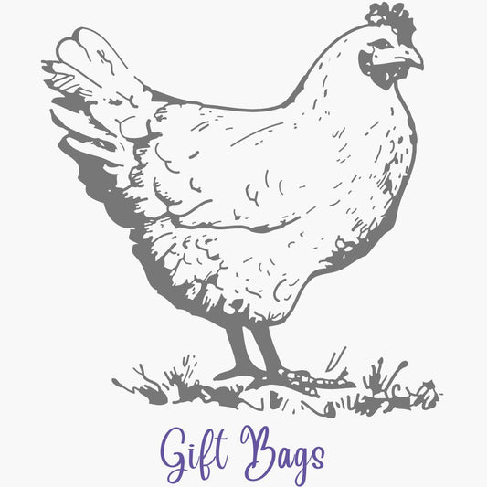 Gift Bag w/ Lavender & Speckles Logo - 1 count