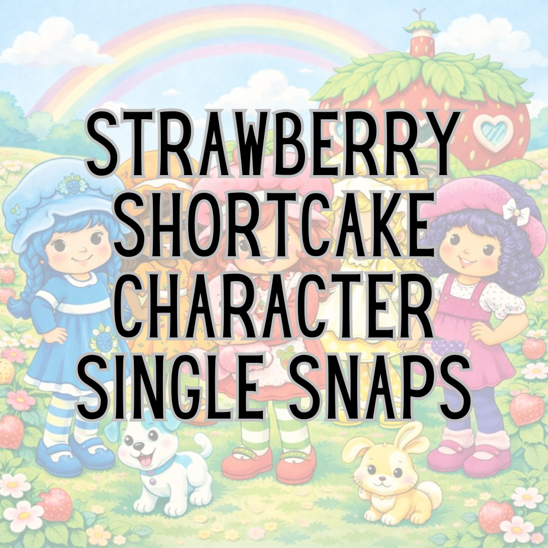 Single Snap Bars - Strawberry Shortcake Characters