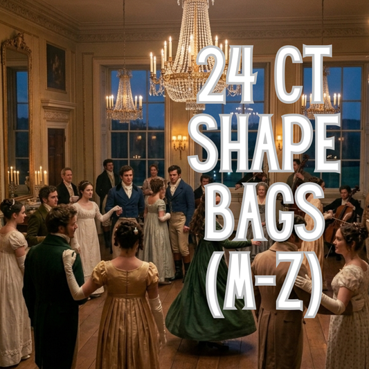24 Ct Shapes (M-Z) (P&P Preorder)