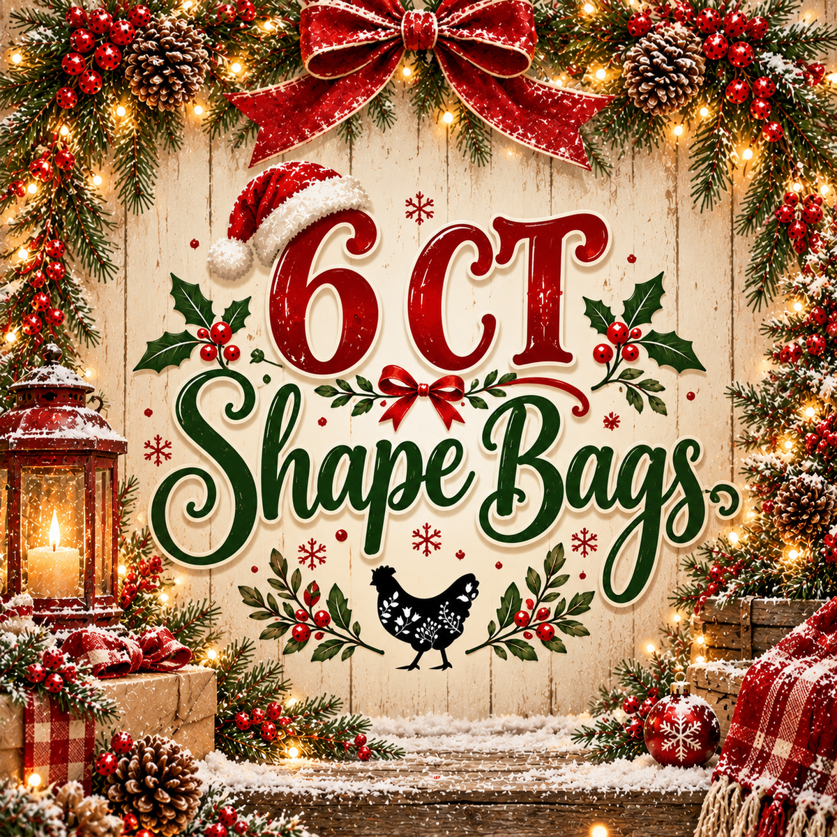 6 Ct Shapes (Christmas 2026 Preorder)