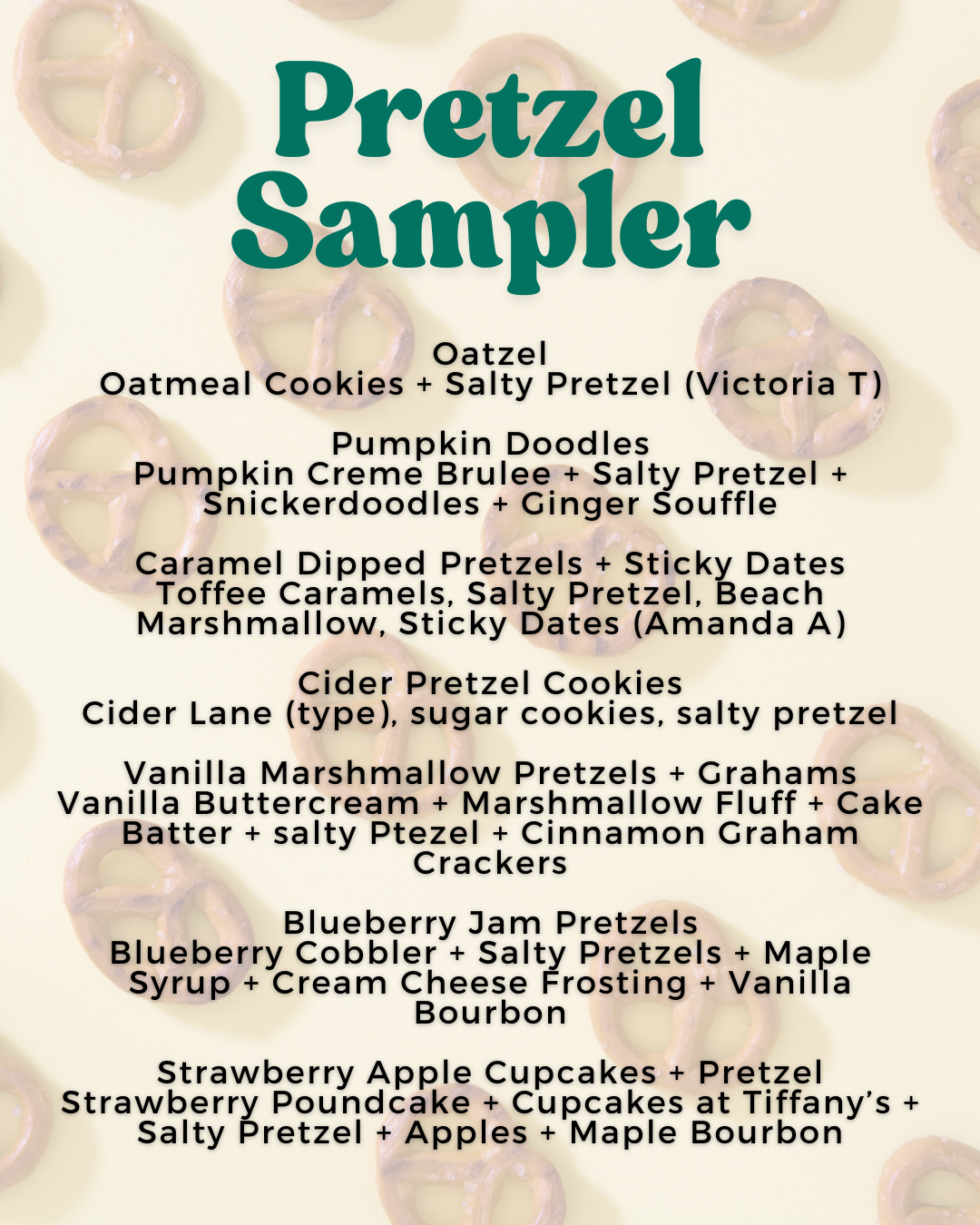 Samplers/Bundles (June 5)
