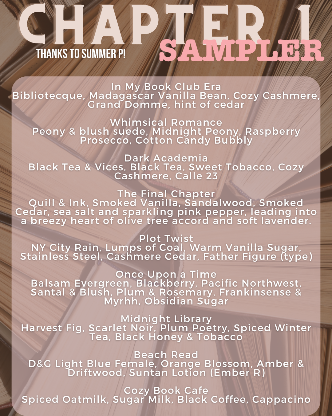 Samplers/Bundles (June 5)